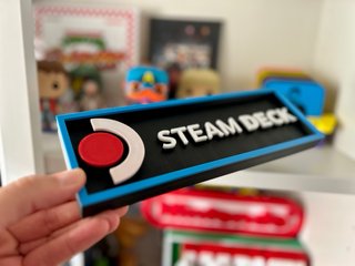 STEAM DECK - Logo 3D