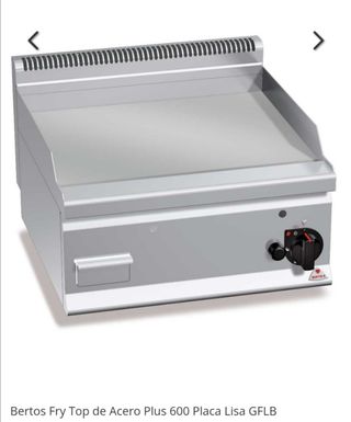 Plancha industrial a gas BRETO s