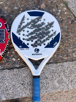 Palas de padel y macutos