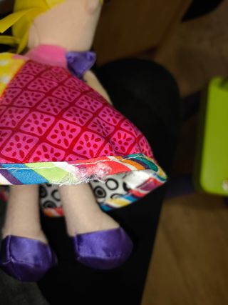 Muñeca. Princesa. colores, texturas y sonidos