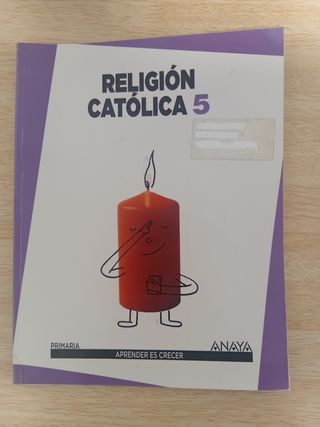 Religión Católica 5 Primaria. (Aprender es crecer)