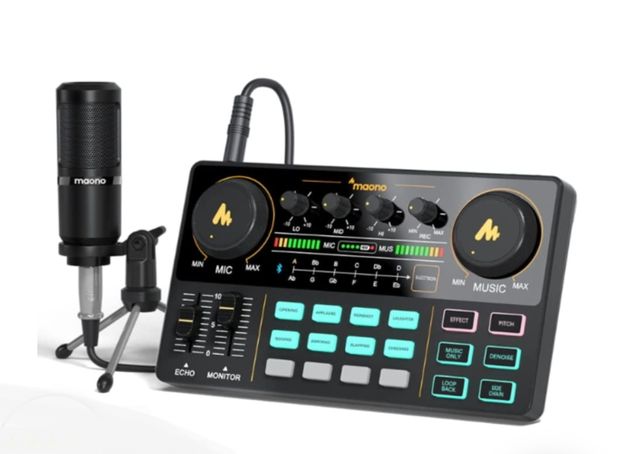 Maonocaster lite mezclador sonido micrófono