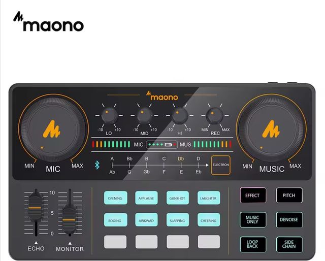 Maonocaster lite mezclador sonido micrófono