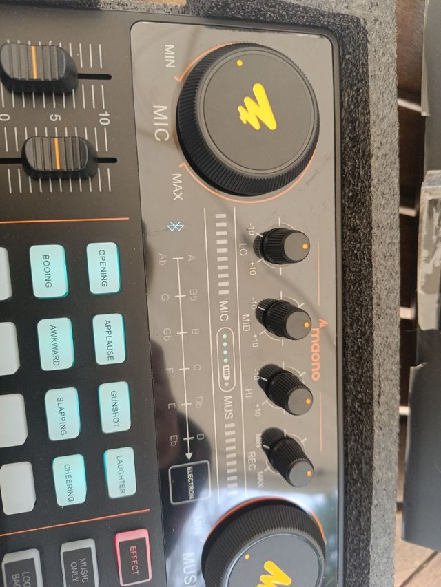 Maonocaster lite mezclador sonido micrófono
