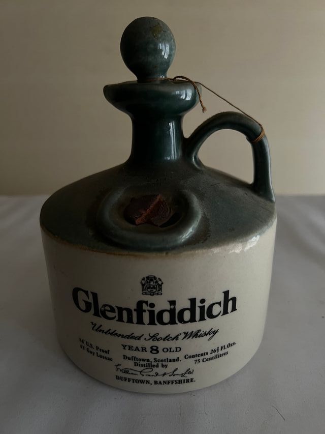 BOTTIGLIA IN CERAMICA VUOTA PER COLLEZIONISTI