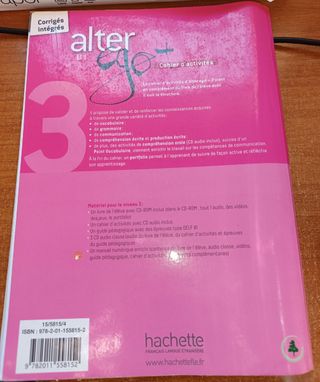 Cahier d'activités Alter ego B1 francés 