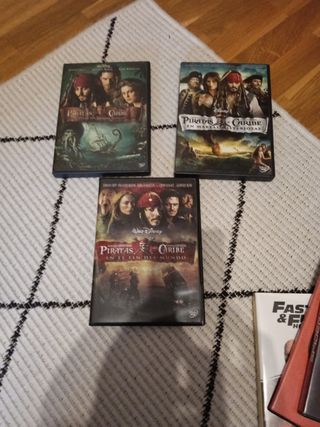DVD piratas del caribe