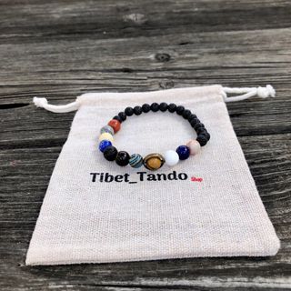 Bracciale perle universo solare