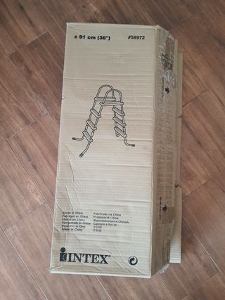 Escalera piscina intex
