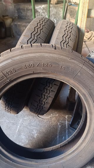 Rueda Neumático Michelin 125 - 380 / 125 - 15