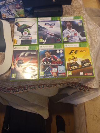 XBOX 360 CON KINECT Y VOLANTE