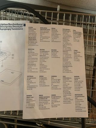 Grigliatutto de longhi griglia elettrica