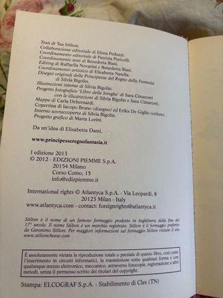 Tea stilton strega delle tempeste