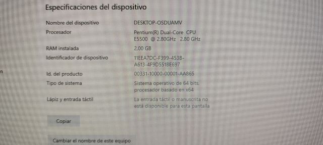 Torre de ordenador ACER