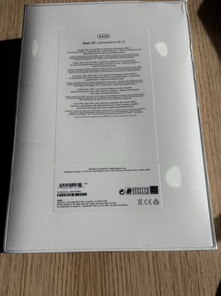 iPad 10.2 2021 9a gen. 64GB Wifi Plata a estrenar.