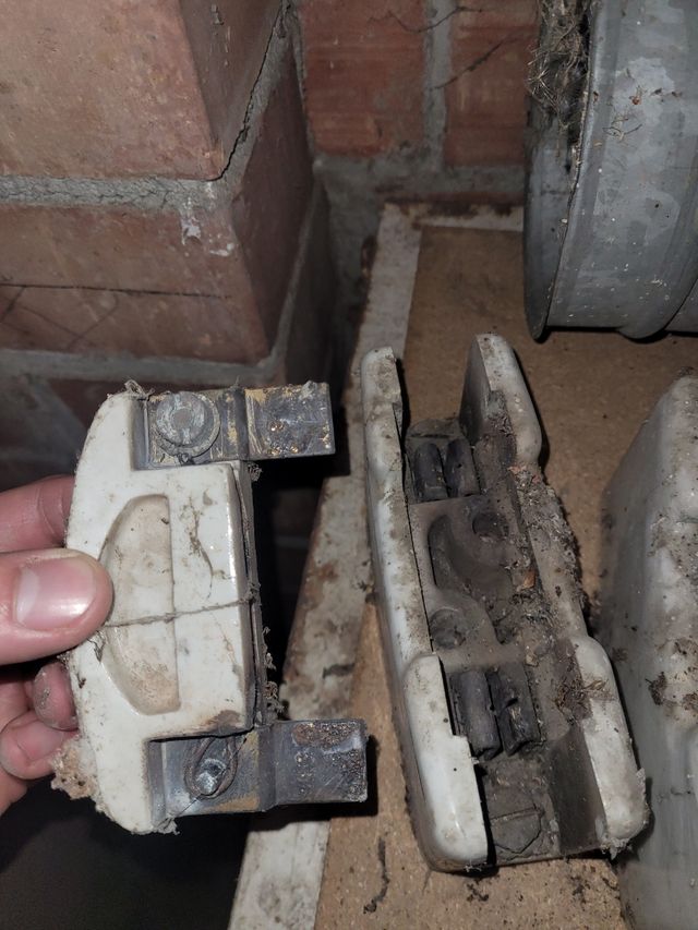 Fusibles antiguos de Porcelana