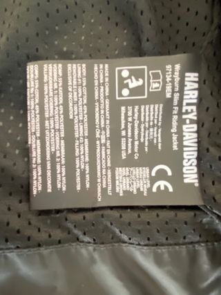 Chaqueta harley davison de moto