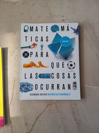 Proyecto: Para que las cosas ocurran - Matemáticas orientadas a las enseñanzas académicas 4. Ed. Andalucía