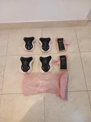 Patines protecciónes y casco