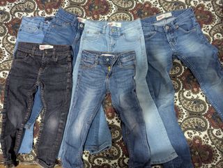Lote de 6 pantalones vaqueros de marca para niñ@