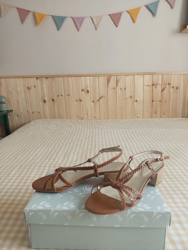 Sandalias trenzadas Polin et moi