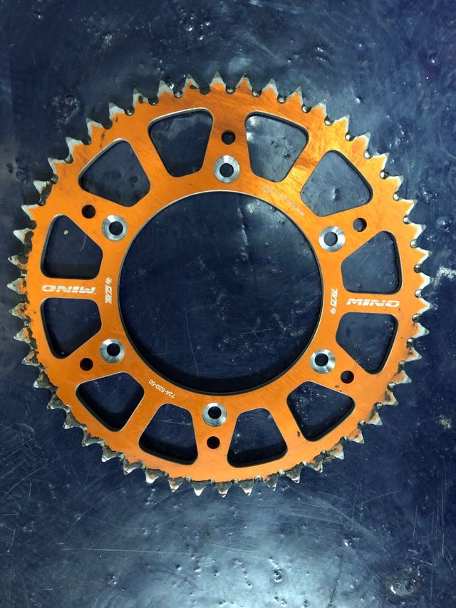 Plato aluminio KTM 50 dientes