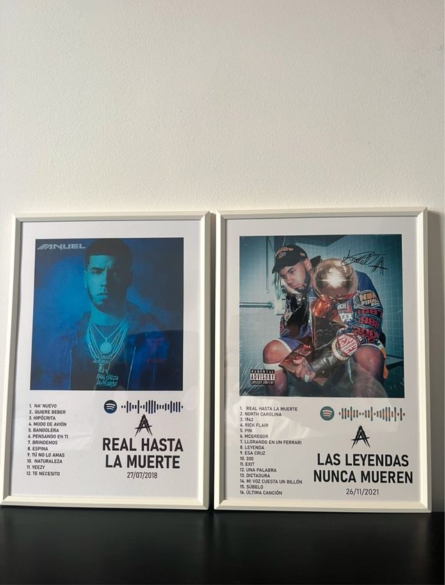 Pack de cuadros de Anuel AA