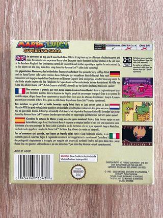 Mario y Luigi Superstar Saga - GBA