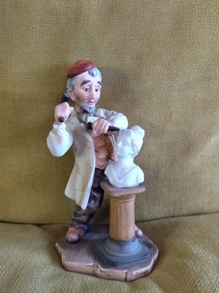 Escultura porcelano escultor