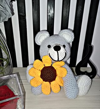 orso "Thun" all'uncinetto