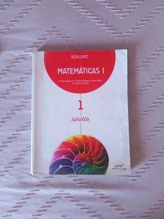 Matemáticas I.