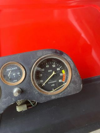 Conjunto relojes marcadores seat 850 spider