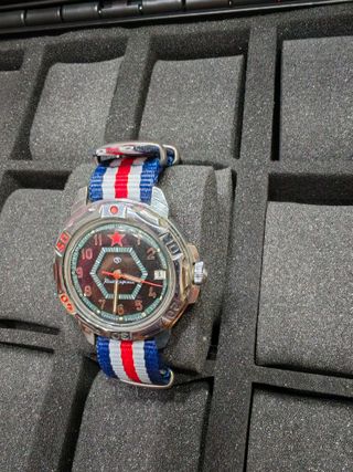 Reloj Mecánico vintage Vostok Komandirskie URSS