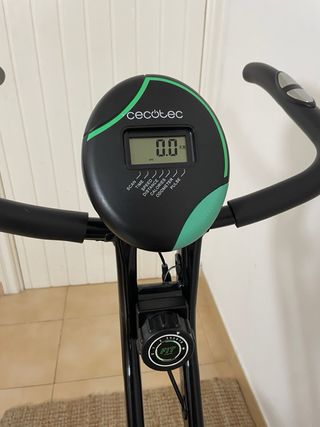 Bicicleta estática plegable