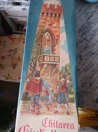 Chitarra Giulietta gioco anni 60 legno