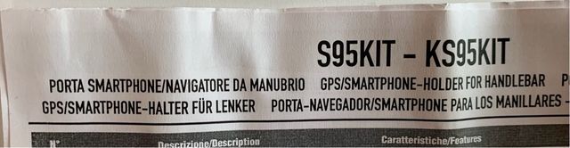 Supporto da manubrio GIVI