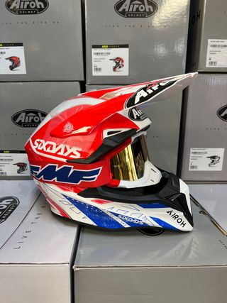 Casco moto XS cross enduro Airoh Wraap