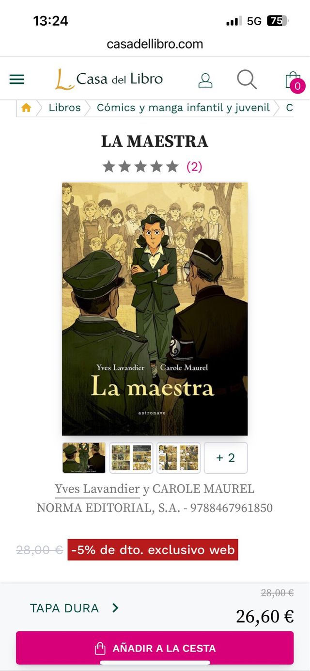 La Maestra Novela grafica