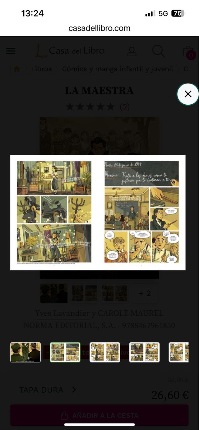 La Maestra Novela grafica