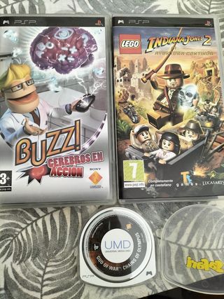 Pack juegos PSP.