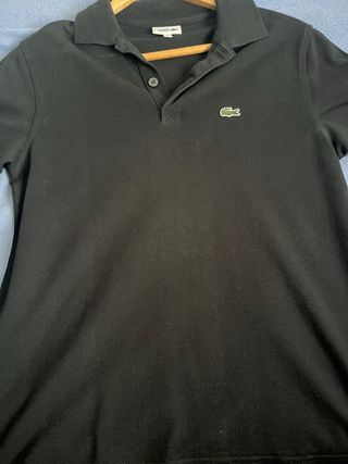 Polo Lacoste negro