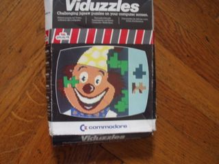 Cartridge Viduzzles Commodore 16 C16 no C64 Amiga