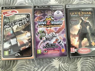 Pack juegos PSP