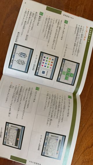 Manuale in Giapponese Nintendo DS Lite