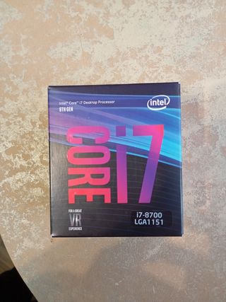 Procesador Intel Core i7 8700