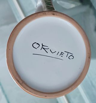 TAZZA IN CERAMICA DI ORVIETO