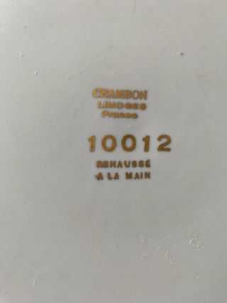 Servito da caffè Chambon Limoges France