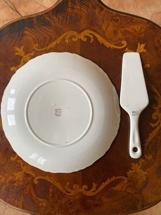 Piatto da torta in ceramica