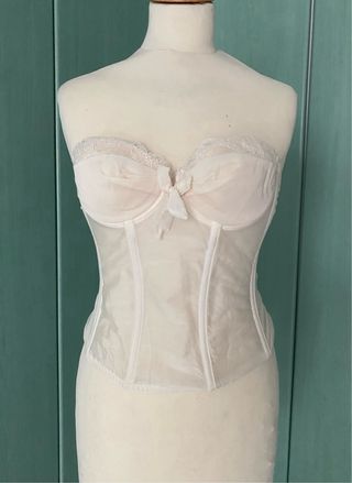 Bustino in pizzo Vintage tg 2B IT Penrose