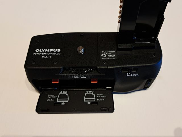 Empuñadura grip soporte Olympus HLD-5 NUEVA